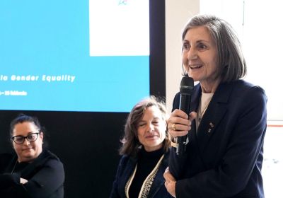 Casa Italia in Milan: guests on 16 February