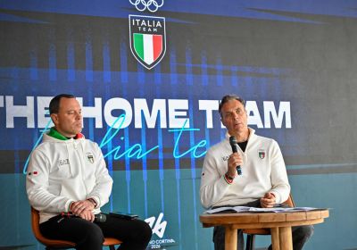 Livigno: Mornati's press conference at Casa Italia
