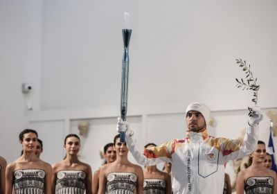 Olimpia: the flame for Milano Cortina 2026 is lit