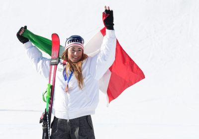 Alpine skiing: Sofia Goggia wins bronze in the Cortina downhill