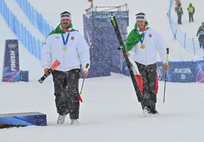 Freestyle, storica doppietta azzurra nello ski cross: trionfa Deromedis, Tomasoni d'argento