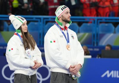 Mosaner e Constantini si confermano sul podio olimpico del doppio misto di curling: azzurri di bronzo