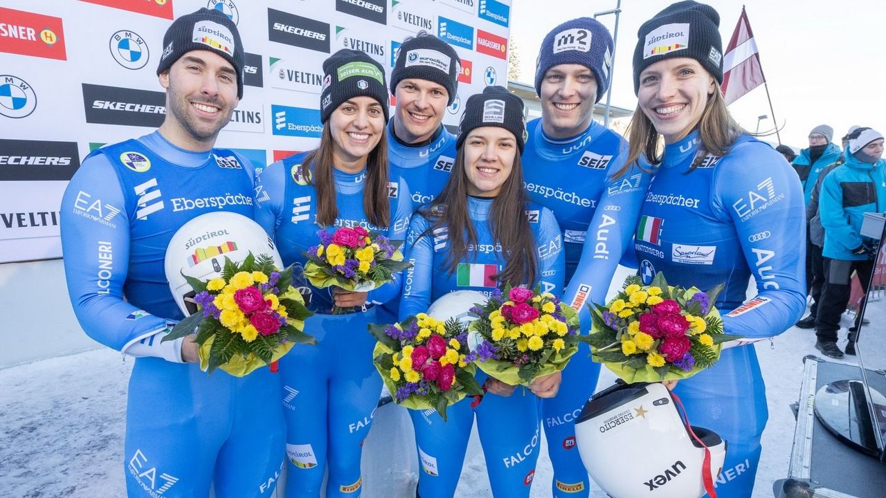 Coppa del Mondo: l'Italia si piazza al terzo posto a Winterberg e torna sul podio nel team relay