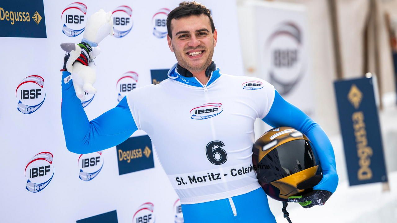 Bagnis è ancora secondo in Coppa del Mondo: storico argento per l'Italia agli Europei di St. Moritz