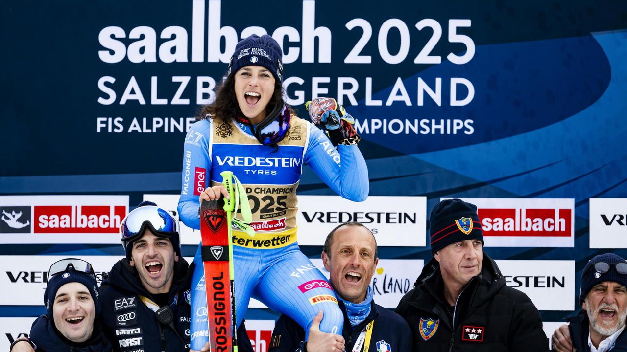 Suprema Brignone: vince l'oro nel gigante di Saalbach e riporta l'Italia in trionfo ai Mondiali dopo 28 anni