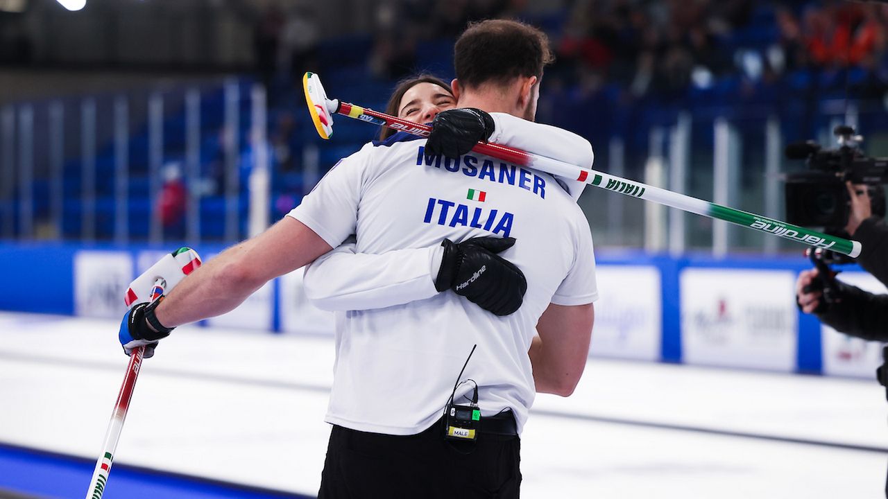 Constantini e Mosaner sul tetto del mondo: storico successo azzurro nella finale di doppio misto a Fredericton