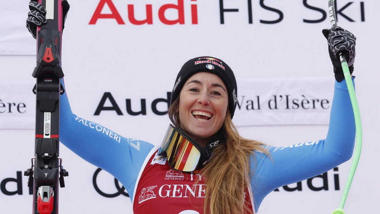 Val d'Isère: Sofia Goggia torna al trionfo in super-G e conquista la 27ª vittoria in Coppa del Mondo