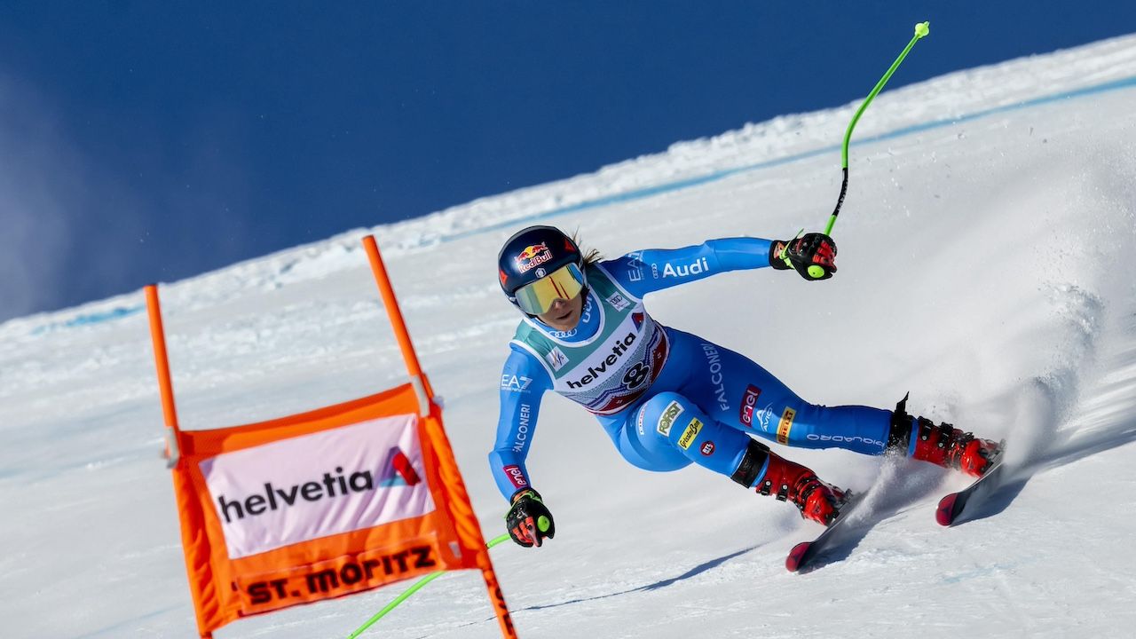Coppa del Mondo, Sofia Goggia terza anche nel super-G di St. Moritz: “Risultati che mi danno fiducia”
