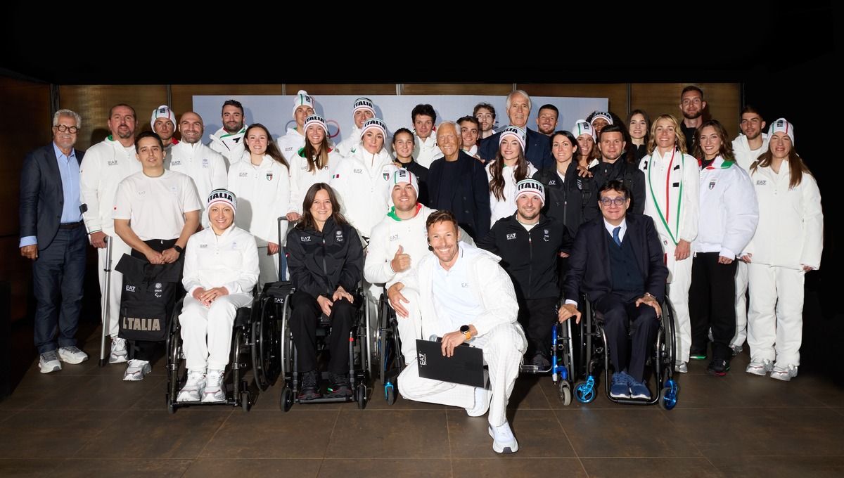 Giorgio Armani svela le divise dell’Italia Team per i Giochi Olimpici e Paralimpici Invernali di Milano Cortina 2026