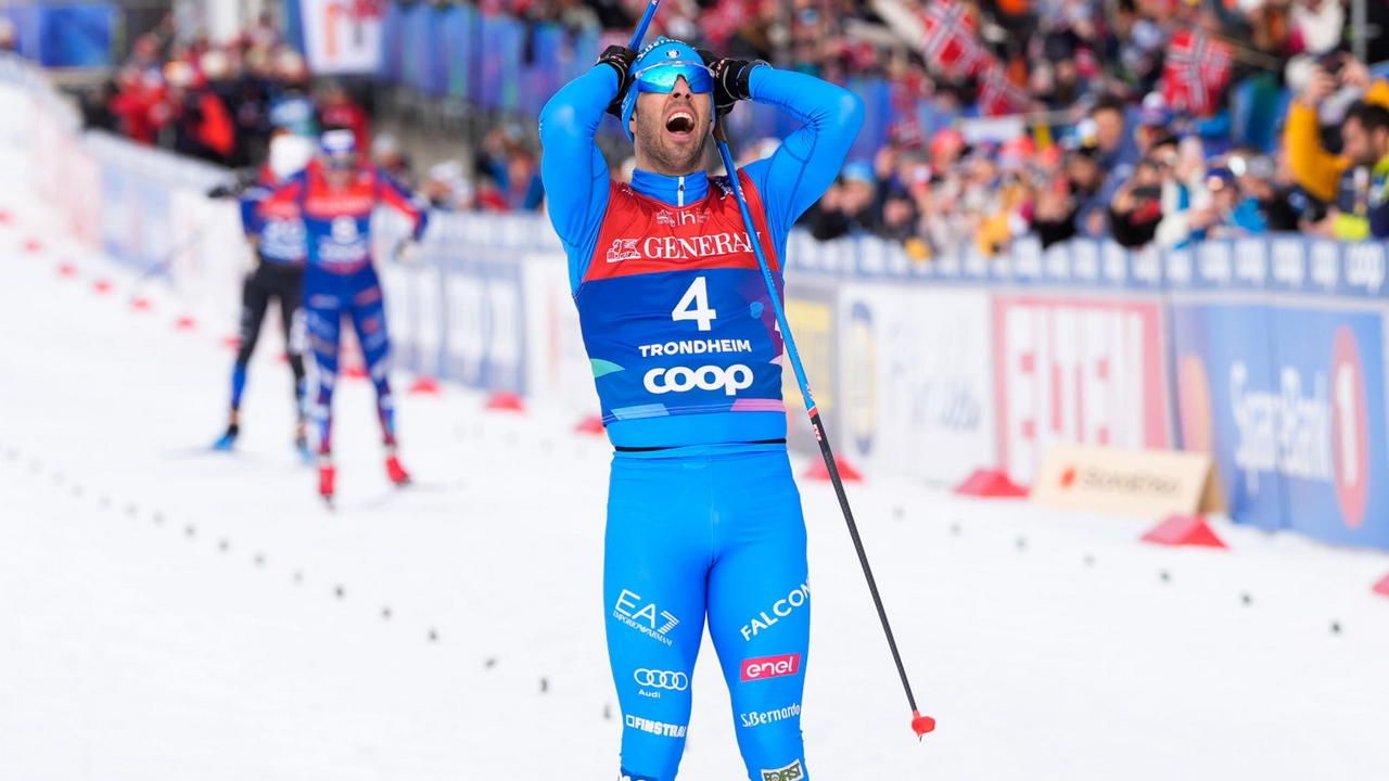 Mondiali: un intramontabile Federico Pellegrino conquista l'argento nella sprint TL di Trondheim