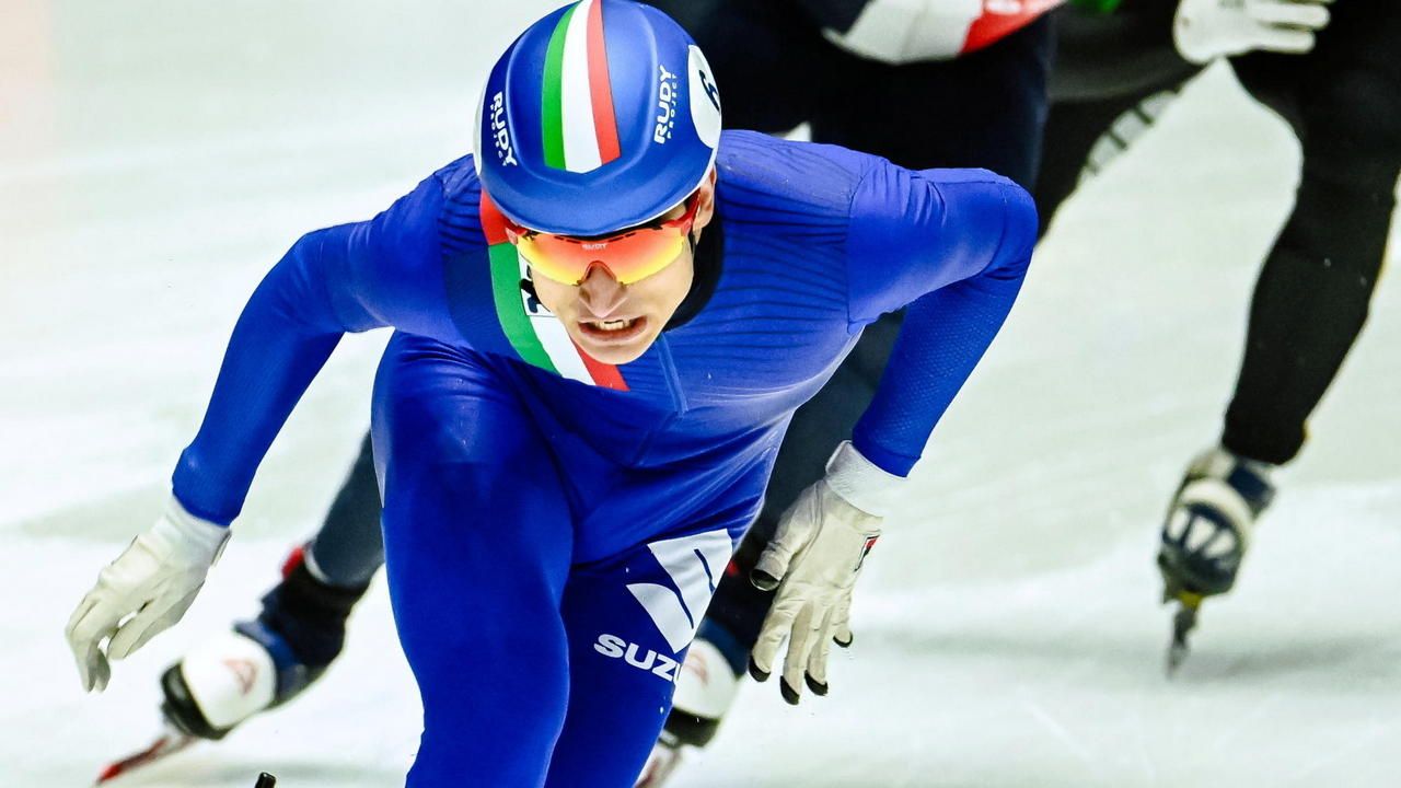World Tour: Pietro Sighel chiude terzo sui 1.000 metri a Dordrecht e vince la classifica di specialità