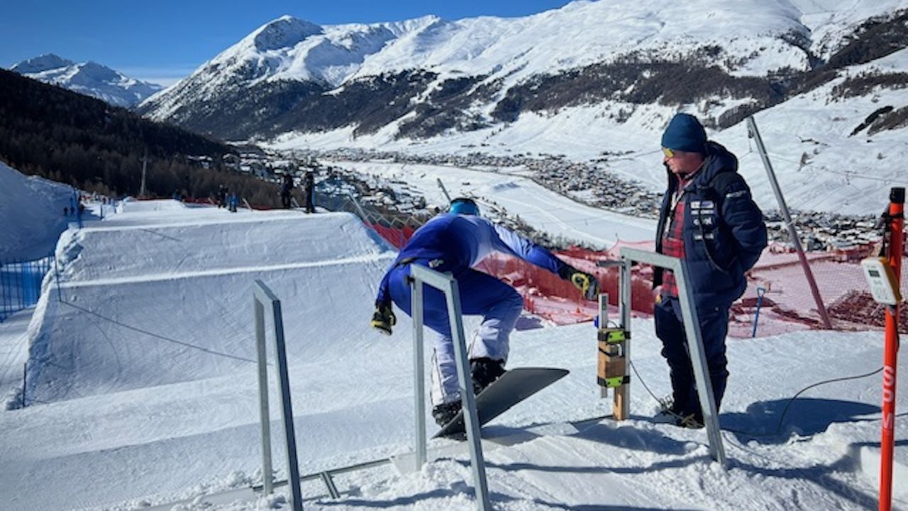 Livigno Snow Park: test per le Nazionali di ski cross e snowboard cross sulla pista di Milano Cortina 2026